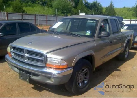 2003 Dodge Dakota Quad Cab Slt из США, поврежденный, VIN 1D7HL48N33S101954